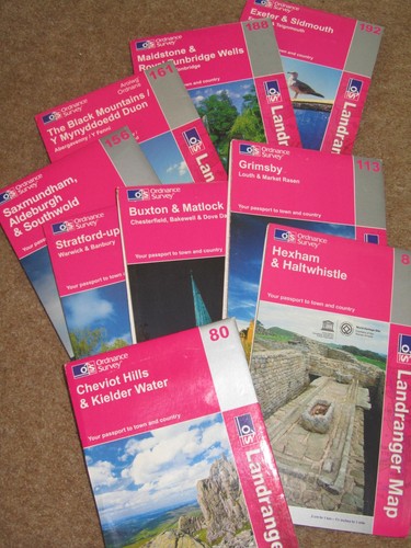Ordnance survey landranger - ordnance,