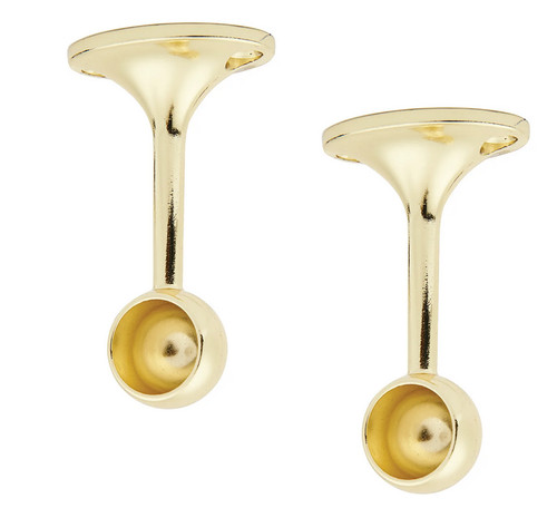 19mm brass plated wardrobe - 19mm,