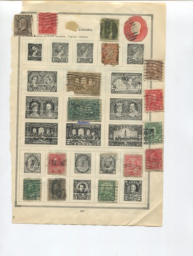 Canada stamps collection - canada,