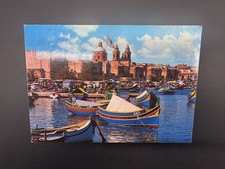 Six Vintage MALTA Postcards -
