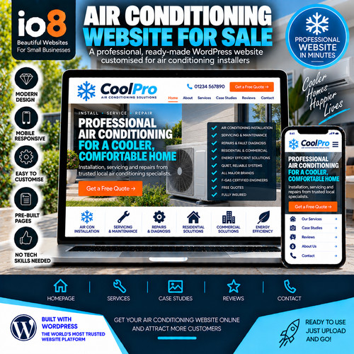 Air conditioning website - air,