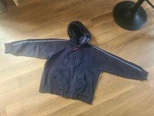 Ladies Vintage Girl Guiding UK Navy Blue Guides hoodie jacket - size 36" age 14