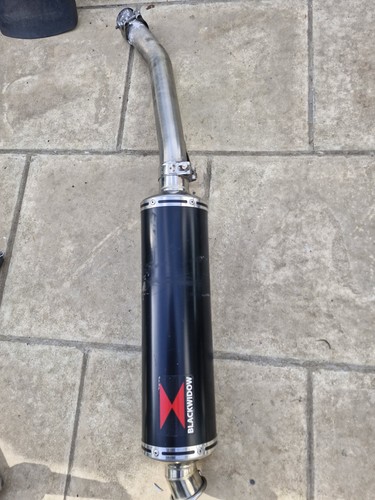 Black widow exhaust for - black,