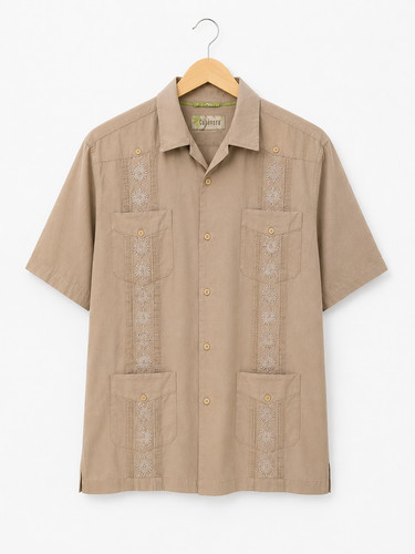 Cubavera beige embroidered - beige,