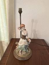 Vintage late 70’s Capodimonte Porcelain figure by Giuseppe  ‘Girl With Basket'