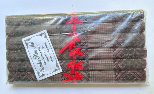 Bamboo placemats set - set, 6