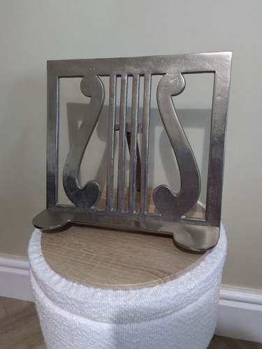 Lyre harp music book stand - lyre,