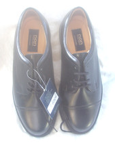 New Debenhams Black Leather