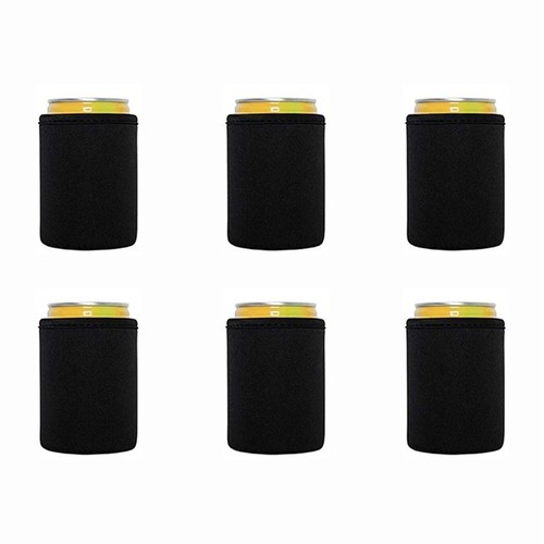 6pcs reusable beer can cooler - beer,