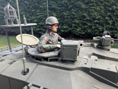 British tank crew figure - british,