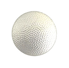 WWII German Army Tunic button 21mm.  A single Aluminium pebbled button.