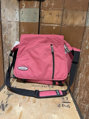 Jeep pink crossbody - crossbody, laptop