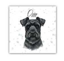 Schnauzer Personalised Fridge
