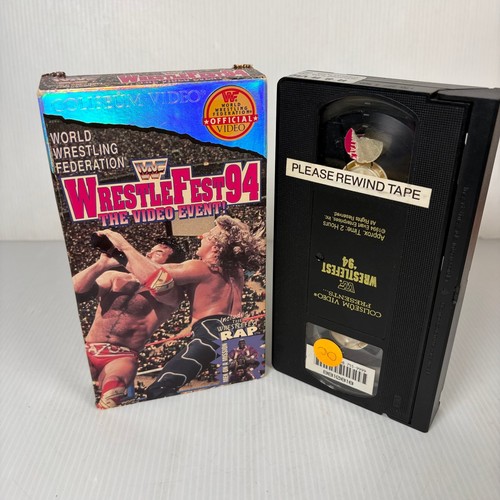 Wwf wrestlefest vhs - wwf, 1994