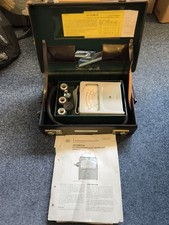 Vintage AEI velometer, feet per minute, Kit in Case