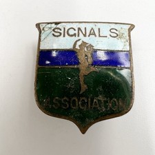 Genuine Royal Signals Association Lapel Badge