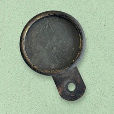 Pre War Brass Pennant Tax Disc