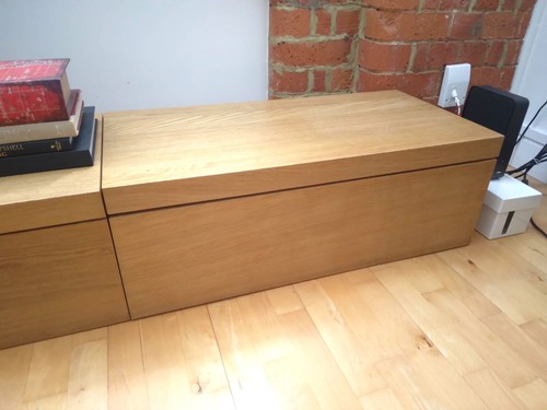 Ikea malm ottoman trunk - ikea, ottoman,
