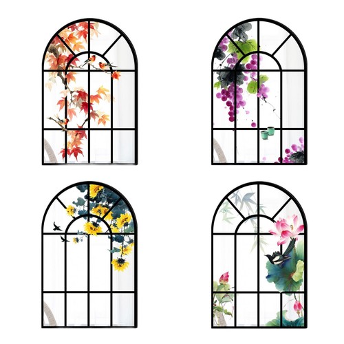 Arched window wall mirror - arched,