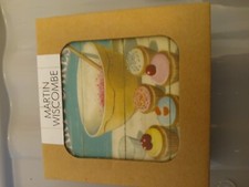 Martin Wiscombe Pack Of Four Different Coasters Brand New Boxed