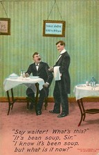 WAITER BEAN SOUP - BAMFFORTH