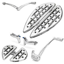 For Harley Floorboards shifter pegs foot boards touring Road Street glide 14 up