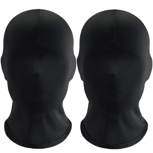 2pcs black full face - 2pcs,