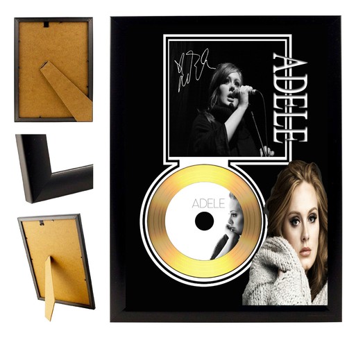 Adele signed framed gold - -,