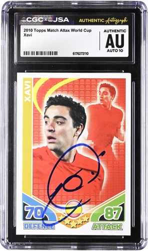 Xavi hernandez spain signed - hernandez,