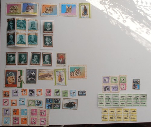 Ajman stamps collection 88 - collection.,