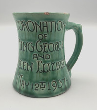 C.H. BRANNAM GEORGE VI CORONATION MUG - 1937