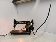 Singer 66K Sewing Machine Circa 1916 with Lever Operated Sew-Tric Motor