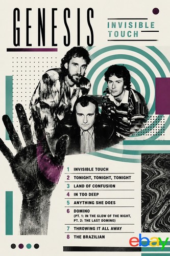 Genesis invisible touch album - genesis,