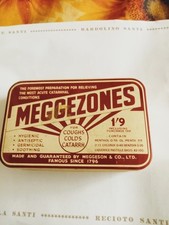 Vintage Meggezones Tin. For