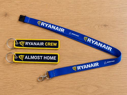 Ryanair cabin crew lanyard - ryanair,