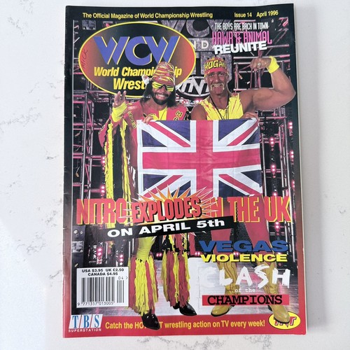 Wcw magazine hulk hogan - wcw, w/