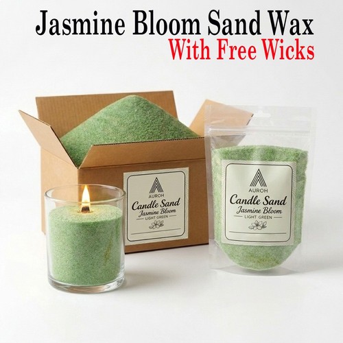 Jasmine bloom candle - jasmine, wax