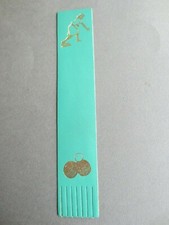 Leather BOOKMARK Lawn Bowls