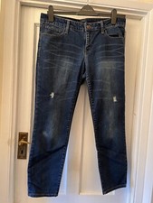 New GAP 1969 Blue always skinny 5 Pocket Style & Front Zip Jeans,32”-UK 14