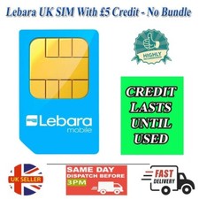 Lebara Pay As You Go UK SIM