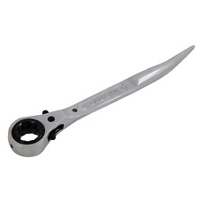 Ratchet Podger Spanner 19mm and 21mm Short Thin Tail Flat
