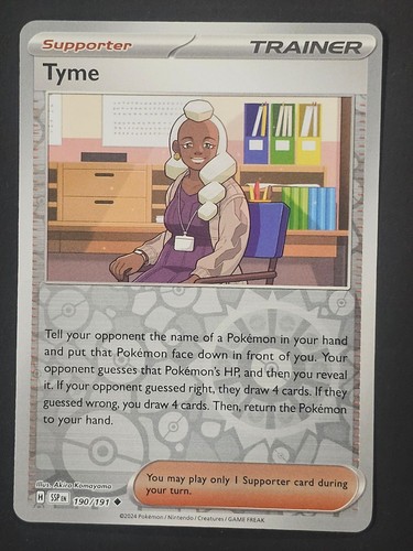 Tyme 190 191 uncommon - tyme,