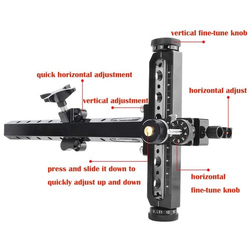 Aluminum adjustable pin - adjustable, 1-pin