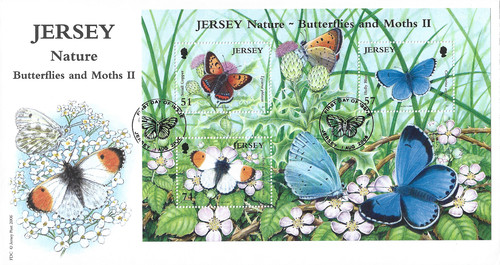 2006 jersey butterflies and - jersey,