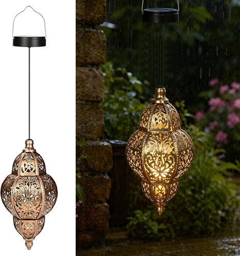 Moroccan solar hanging - moroccan,