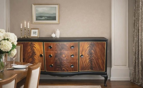 Refined vintage flame mahogany - flame,