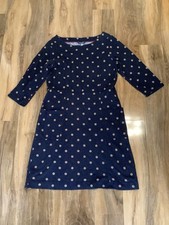 Joules Size 12 Blue Spot Design Dress 