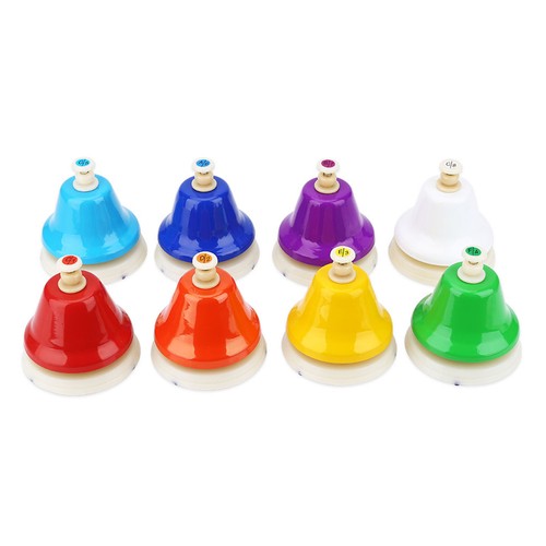 Note colorful hand bell - colorful,