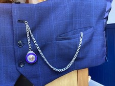 Antique solid silver watch