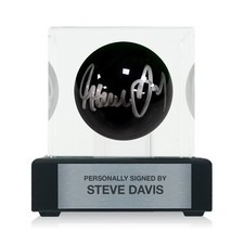 Steve Davis Signed Black
